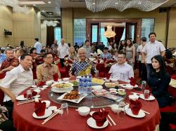 HT dan Ganjar Pranowo Silaturahmi dengan Pengusaha Jatim  