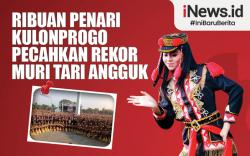 Infografis Ribuan Penari Kulonprogo Pecahkan Rekor MURI Tari Angguk