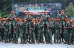 Top! Tiga Jenderal Bintang 3 TNI AU Jadi Warga Kehormatan Pasukan Elite Kopasgat