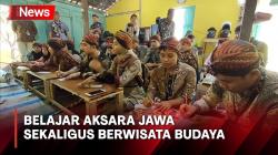 Intip Keseruan Belajar Aksara dan Budaya Jawa Sekaligus Berwisata