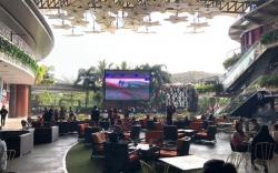 Serunya Nonton Bareng Vision+ MotoGP Mandalika 2023 di Kemang Village