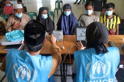 36 Orang Etnis Rohingya Terdampar di Laut Aceh