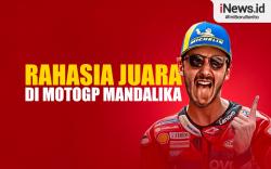 Infografis Rahasia Francesco Bagnaia Juara MotoGP 2023 di Mandalika