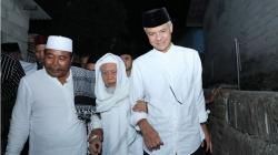 Silaturahmi ke Ponpes Nurul Muhsinin, Ganjar Didoakan TGH Daud Muhsin Bisa Pimpin Indonesia