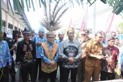 Pj Bupati Hadiri Pelantikan DAD Barito Utara Masa Bakti 2023-2028<