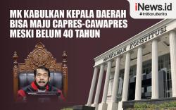Infografis MK Kabulkan Kepala Daerah Bisa Maju Capres-Cawapres meski Belum 40 Tahun