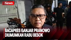 Bacapres Ganjar Pranowo Diumumkan Rabu Besok, Hasto Sebut Inisialnya
