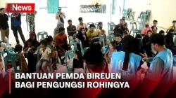 Puluhan Pengungsi Rohingya Terdampar secara Misterius, Pemda Bireuen Berikan Bantuan