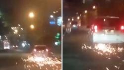 Viral Daihatsu Sigra Seret Motor Sejauh 5 Km hingga Keluarkan Percikan Api<