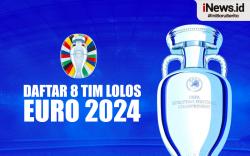 Infografis Daftar 8 Tim Lolos Euro 2024