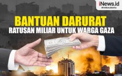 Infografis Jepang Bakal Kirim Bantuan Darurat Rp157 Miliar untuk Warga Gaza