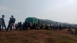 Kecelakaan Kereta di Kulonprogo, Penumpang Dievakuasi ke KA Bandara YIA menuju Stasiun Wates