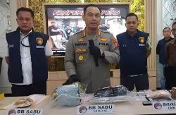  Satresnarkoba Polrestabes Palembang Tangkap 5 Pengedar Narkotika, Sita Sabu-sabu 6,5 Kilogram