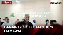 Ganjar Pranowo Kunjungi RS Fatmawati Cek Kesehatan Jelang Pengumuman Bacawapres