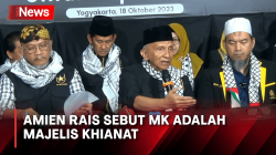 Putuskan Batas Usia Capres-Cawapres, Amien Rais: MK adalah Majelis Khianat