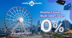 Liburan Lebih Hemat Pakai Kartu Kredit, Pesannya di Mister Aladin Biar Dapat Cicilan 0%!