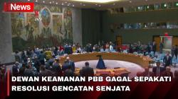 Dewan Keamanan PBB Gagal Sepakati Resolusi Gencatan Senjata Antara  Israel dan Hamas