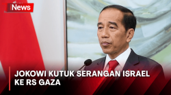 Jokowi Kutuk Serangan Israel ke RS di Gaza yang Tewaskan Ratusan Jiwa