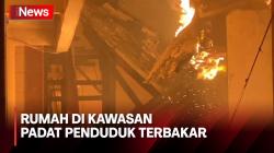 Api Hanguskan Belasan Rumah di Kawasan Padat Rawamangun