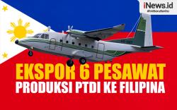 Infografis Indonesia Ekspor Pesawat Produksi PTDI ke Filipina