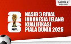 Infografis Nasib 3 Rival Indonesia Jelang Kualifikasi Piala Dunia 2026