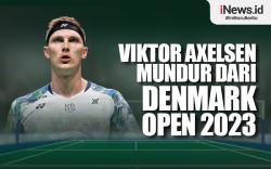 Infografis Viktor Axelsen Mundur dari Denmark Open 2023