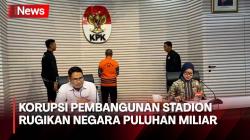 Korupsi Pembangunan Stadion Mandala Krida Rugikan Negara Rp31,7 Miliar
