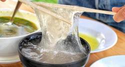 Ciri Khas dan Keunikan dari Makanan Papeda, Tekstur seperti Lem