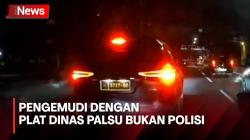 Amankan Pengemudi dengan Plat Polri Palsu, Pelaku Bukan Anggota Kepolisian