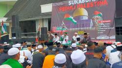 Aksi Bela Palestina, Warga Sukabumi Serukan Boikot Produk Israel <
