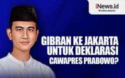 Infografis Gibran ke Jakarta untuk Deklarasi Cawapres Prabowo?