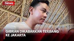 Gibran Dikabarkan Terbang ke Jakarta, Kediaman Megawati Tertutup Rapat