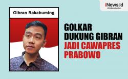 Infografis Golkar Dukung Gibran Jadi Cawapres Prabowo<