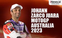 Infografis Johann Zarco Juara MotoGP Australia 2023!