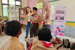 Tingkatkan Literasi Kesehatan Anak di Cikarang, Erha As.U.Wsh bersama WishFriend Gelar Berkarya Bercerita