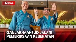 Penampakan Ganjar-Mahfud Jalani Pemeriksaan Kesehatan di RSPAD Gatot Soebroto Pagi Ini