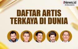 Infografis Daftar Artis Terkaya di Dunia
