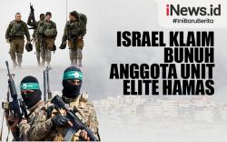 Infografis Israel Klaim Bunuh Anggota Unit Elite Hamas