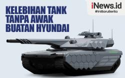 Infografis Kelebihan Tank Tanpa Awak Buatan Hyundai