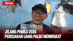 Peredaran Uang Palsu Meningkat Jelang Pemilu 2024 dengan Berbagai Modus