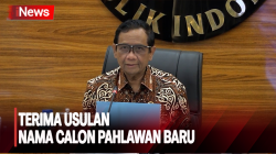  Mahfud MD Terima Usulan Nama Calon Pahlawan Baru, Segera Setor ke Jokowi 
