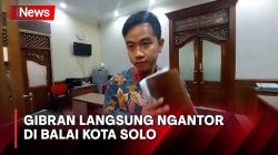 Usai Resmi jadi Cawapres Prabowo, Gibran Langsung Ngantor di Balai Kota Solo