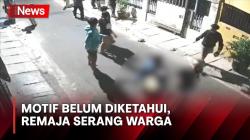 Belum Diketahui Motifnya, Sekelompok Remaja Serang Warga dengan Senjata Tajam di Sawah Besar