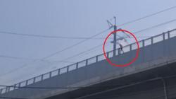 Heboh Pria di Padalarang KBB Hendak Bunuh Diri dari Flyover Jalur Kereta Cepat Whoosh