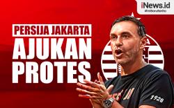 Infografis Gol Tak Dianggap Wasit, Persija Jakarta Bakal Ajukan Protes 