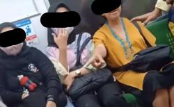 Viral Emak-Emak Ngamuk di KRL karena Bau Sepatu, Diturunkan di Pasar Minggu