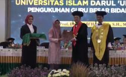 Ketua KPPU M Afif Hasbullah Dikukuhkan Jadi Guru Besar Unisda Lamongan, Ini Gagasannya <