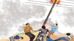Pasang Bendera Parpol dengan Bambu Basah, 2 Warga Sumedang Terkapar Kesetrum<