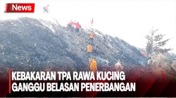 Belasan Penerbangan di Bandara Soetta Terganggu Imbas Kebakaran TPA Rawa Kucing