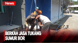 Kemarau Panjang, Tukang Sumur Bor di Jombang Kewalahan Layani Order